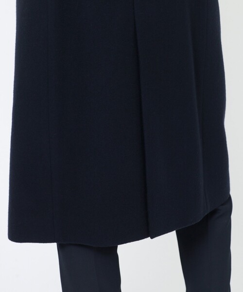 LOVELESS（ラブレス）の「スタンドカラーウールコート（チェスターコート・レディース・ネイビー・36/34）」の14枚目の写真