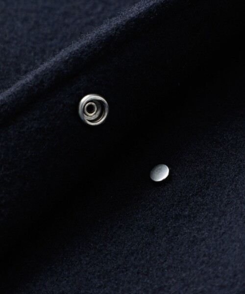 LOVELESS（ラブレス）の「スタンドカラーウールコート（チェスターコート・レディース・ネイビー・36/34）」の19枚目の写真