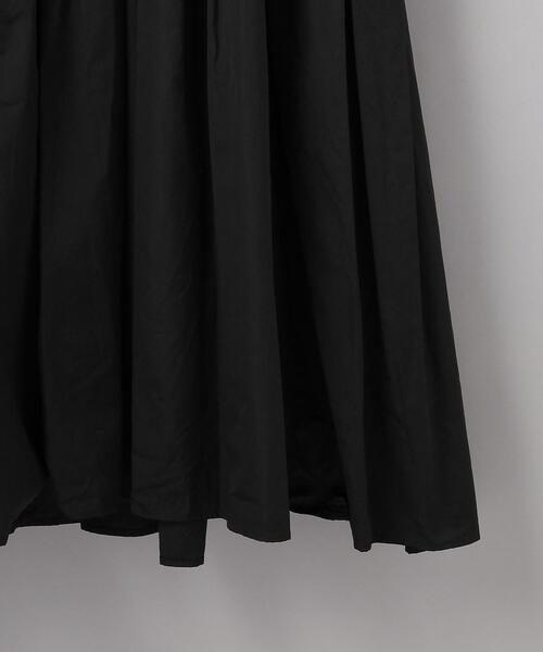 TOUJOURS(トゥジュー)の「<TOUJOURS(トゥジュー)>ティアード シャツワンピース ■■■(シャツワンピース・レディース・ホワイト/ブラック・1)」の6枚目の写真