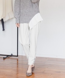 BARNYARDSTORM | BARNYARDSTORM / フェイクレザー裾タブパンツ(その他パンツ)
