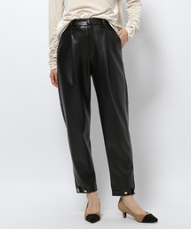 BARNYARDSTORM | BARNYARDSTORM / フェイクレザー裾タブパンツ(その他パンツ)