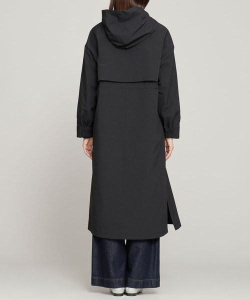 NANO universe（ナノユニバース）の「ZIPフードコート（モッズコート・レディース・ブラック/キャメル/ライトベージュ・FREE）」の13枚目の写真