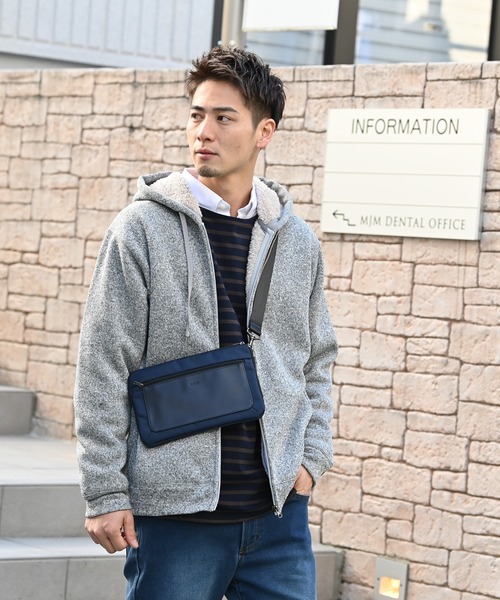 NAVY（ネイビー）の「ニットフリース裏ボアジップパーカー（パーカー