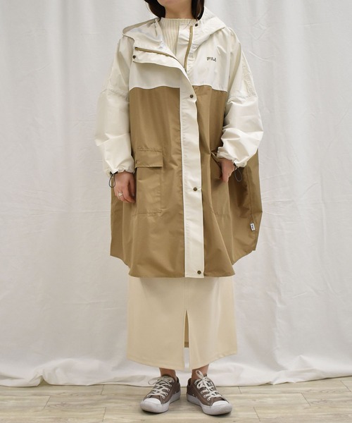 FILA(フィラ)の「<FILA/フィラ>はっ水ポンチョ(その他アウター・レディース・ベージュ系その他/ベージュ系その他2/ネイビー系/パープル系/カーキ系・FREE)」の13枚目の写真