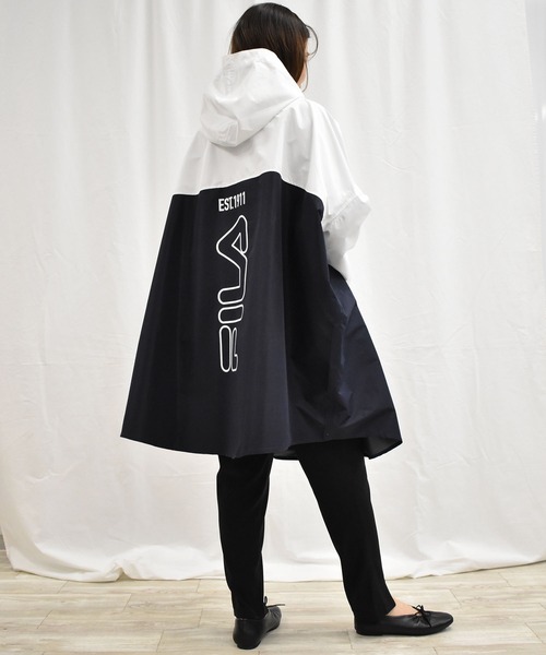 FILA(フィラ)の「<FILA/フィラ>はっ水ポンチョ(その他アウター・レディース・ベージュ系その他/ベージュ系その他2/ネイビー系/パープル系/カーキ系・FREE)」の15枚目の写真