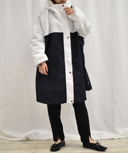 FILA(フィラ)の「<FILA/フィラ>はっ水ポンチョ(その他アウター・レディース・ベージュ系その他/ベージュ系その他2/ネイビー系/パープル系/カーキ系・FREE)」の14枚目の写真