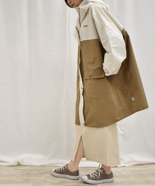 FILA(フィラ)の「<FILA/フィラ>はっ水ポンチョ(その他アウター・レディース・ベージュ系その他/ベージュ系その他2/ネイビー系/パープル系/カーキ系・FREE)」の12枚目の写真