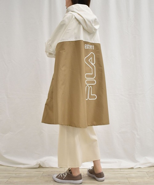 FILA(フィラ)の「<FILA/フィラ>はっ水ポンチョ(その他アウター・レディース・ベージュ系その他/ベージュ系その他2/ネイビー系/パープル系/カーキ系・FREE)」の11枚目の写真
