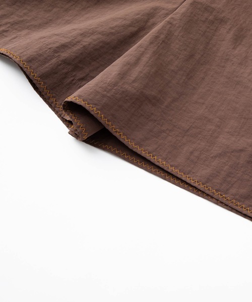 SEA（シー）の「タフタ ショートオールインワン（サロペット/オーバーオール・レディース・ブラック/ブラウン・ONE SIZE）」の9枚目の写真