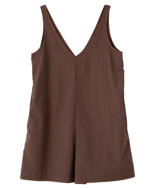 完売⭐︎SEA シー タフタ ショートオールインワン ブラック