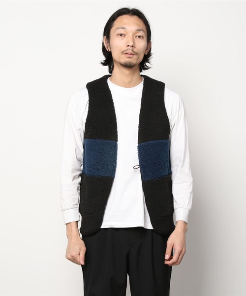 PHATEE（ファッティー）の「▲【PHATEE】ファッティー NASTA GILLET（ベスト・メンズ・ブラック/ゴールド/その他・SMALL）」の2枚目の写真