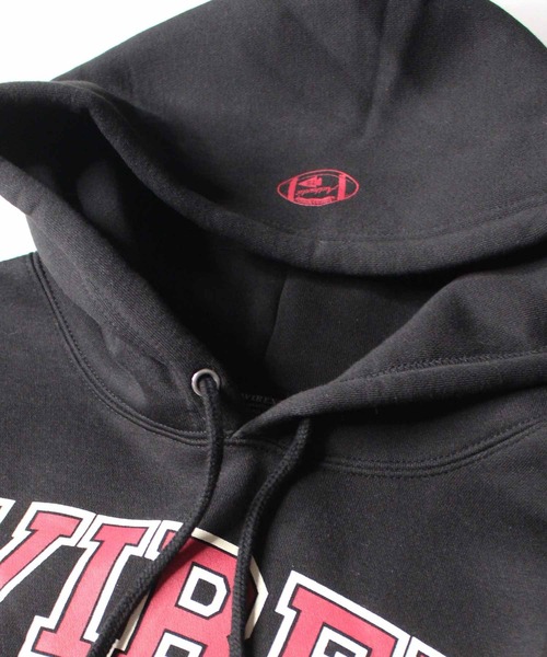 AVIREX（アヴィレックス）の「【WEB&DEPOT限定】カレッジ スウェット パーカー / COLLEGE SWEAT PARKA / アヴィレックス / AVIREX（パーカー・メンズ・ホワイト/ブラック/ネイビー・MEDIUM/LARGE/X-LARGE/XX-LARGE）」の4枚目の写真