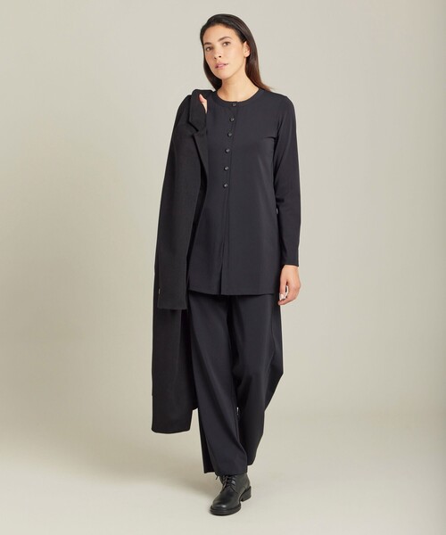 agnes b.（アニエスベー）の「JX74 CARDIGAN カーディガンプレッション（カーディガン/ボレロ・レディース・ブラック・1/2/3）」の13枚目の写真
