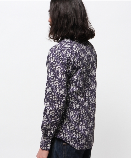 SHIPS(シップス)の「★★SC: SHIPS(シップス) リバティ プリント スタンドカラー シャツ■(シャツ/ブラウス・メンズ・レッド/その他/ライトブルー/ネイビー・LARGE/X-LARGE/SMALL/MEDIUM)」の14枚目の写真