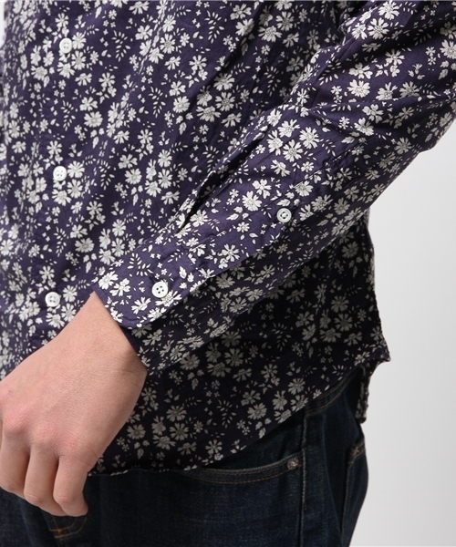 SHIPS(シップス)の「★★SC: SHIPS(シップス) リバティ プリント スタンドカラー シャツ■(シャツ/ブラウス・メンズ・レッド/その他/ライトブルー/ネイビー・LARGE/X-LARGE/SMALL/MEDIUM)」の17枚目の写真