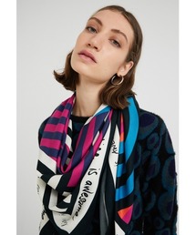 スカーフ DESIGUAL PSICODELIC