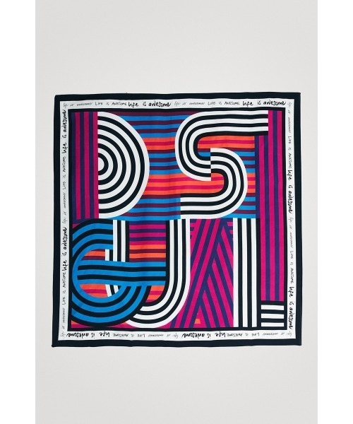 Desigual(デシグアル)の「スカーフ DESIGUAL PSICODELIC(ストール/ショール・レディース・レッド・FREE)」の7枚目の写真