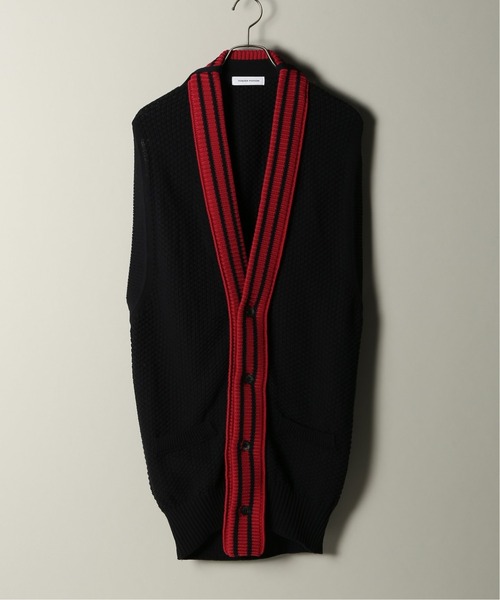 TENDER PERSON / テンダーパーソン RIB DOCKING KNIT VEST