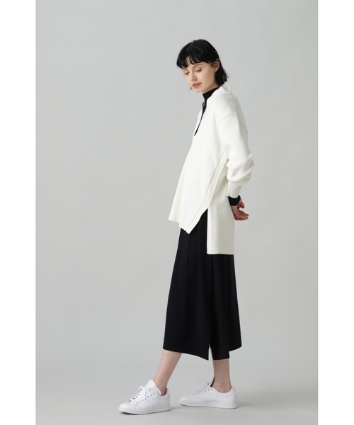 BOSCH（ボッシュ）の「ベルト付きニットワンピース（ワンピース・レディース・ネイビー/ブラウン/イエロー/パープル/ブルー・38）」の10枚目の写真