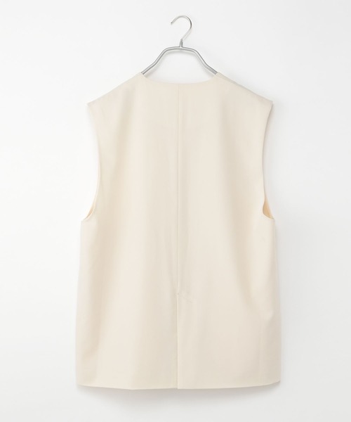 Heather(ヘザー)の「TRノーカラーボックスジレ 265276(その他アウター・レディース・ブラック/アイボリー/ベージュ・FREE)」の10枚目の写真