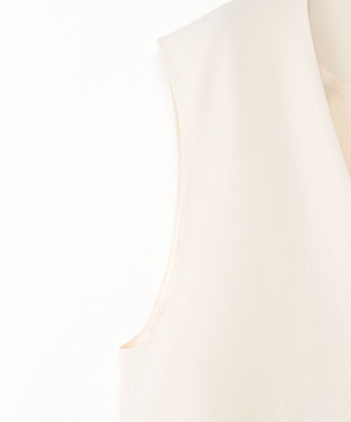 Heather(ヘザー)の「TRノーカラーボックスジレ 265276(その他アウター・レディース・ブラック/アイボリー/ベージュ・FREE)」の12枚目の写真