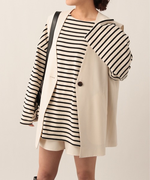 Heather(ヘザー)の「TRノーカラーボックスジレ 265276(その他アウター・レディース・ブラック/アイボリー/ベージュ・FREE)」の22枚目の写真