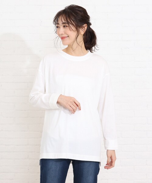 SHOO・LA・RUE(シューラルー)の「◆【2点セット】ベスト×ロングTシャツ(その他トップス・レディース・ベージュ/ブラック/ダークグリーン・04/02/03)」の19枚目の写真