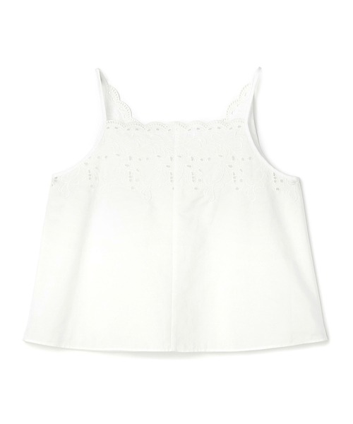 N.O.R.C（ノーク）の「カットワークキャミソール（キャミソール・レディース・ホワイト・M/S）」の8枚目の写真