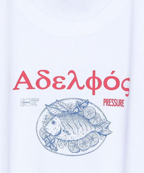 Pressure（プレッシャー）の「＜PRESSURE＞ADELFOS T-SHIRT/Tシャツ（Tシャツ/カットソー・メンズ・ホワイト・M/L）」の6枚目の写真