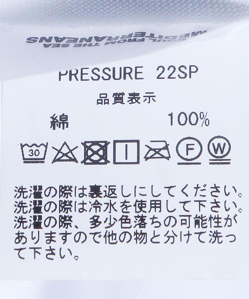 Pressure（プレッシャー）の「＜PRESSURE＞ADELFOS T-SHIRT/Tシャツ（Tシャツ/カットソー・メンズ・ホワイト・M/L）」の8枚目の写真
