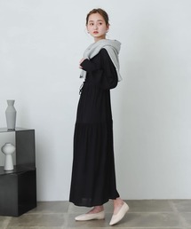 SENSE OF PLACE by URBAN RESEARCH | ボリュームスリーブティアードワンピース(ワンピース)