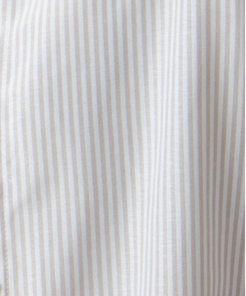 ANGIE（アンジー）の「バンドカラーボリュームスリーブシャツワンピース（シャツワンピース・レディース・ベージュ系その他/ブルー系その他/オフホワイト・FREE）」の10枚目の写真