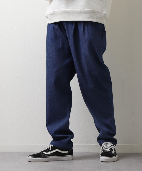 ZIP FIVE（ジップファイブ）の「【ZIP FIVE】イージースケーターパンツ/カラーパンツ/シェフパンツ（チノパンツ・メンズ・ライトブルー/ブラック/ベージュ/ネイビー/レッド/オフホワイト/カーキ/ブルー/キャメル/グリーン系/ブルー系・SMALL/MEDIUM/LARGE/X-LARGE）」の7枚目の写真