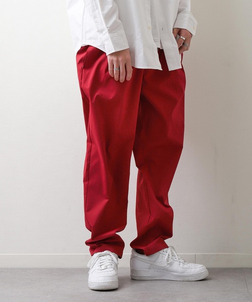 ZIP FIVE（ジップファイブ）の「【ZIP FIVE】イージースケーターパンツ/カラーパンツ/シェフパンツ（チノパンツ・メンズ・ライトブルー/ブラック/ベージュ/ネイビー/レッド/オフホワイト/カーキ/ブルー/キャメル/グリーン系/ブルー系・SMALL/MEDIUM/LARGE/X-LARGE）」の11枚目の写真