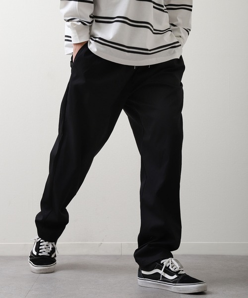 ZIP FIVE（ジップファイブ）の「【ZIP FIVE】イージースケーターパンツ/カラーパンツ/シェフパンツ（チノパンツ・メンズ・ライトブルー/ブラック/ベージュ/ネイビー/レッド/オフホワイト/カーキ/ブルー/キャメル/グリーン系/ブルー系・SMALL/MEDIUM/LARGE/X-LARGE）」の17枚目の写真