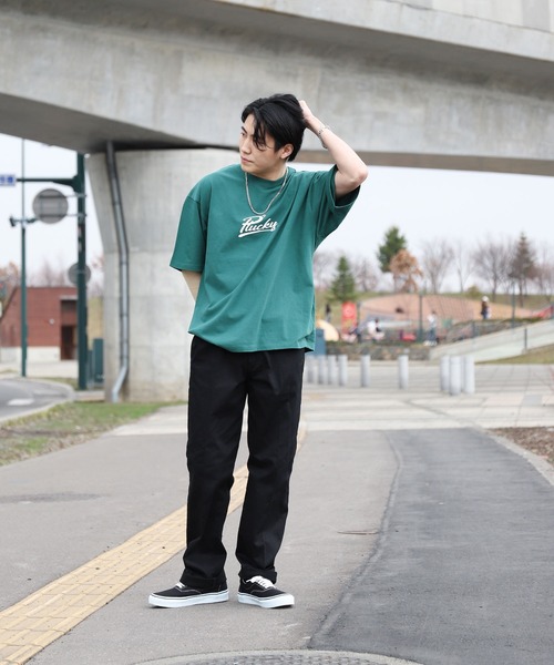 ZIP FIVE（ジップファイブ）の「【ZIP FIVE】イージースケーターパンツ/カラーパンツ/シェフパンツ（チノパンツ・メンズ・ライトブルー/ブラック/ベージュ/ネイビー/レッド/オフホワイト/カーキ/ブルー/キャメル/グリーン系/ブルー系・SMALL/MEDIUM/LARGE/X-LARGE）」の15枚目の写真