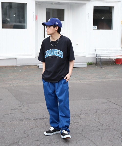 ZIP FIVE（ジップファイブ）の「【ZIP FIVE】イージースケーターパンツ/カラーパンツ/シェフパンツ（チノパンツ・メンズ・ライトブルー/ブラック/ベージュ/ネイビー/レッド/オフホワイト/カーキ/ブルー/キャメル/グリーン系/ブルー系・SMALL/MEDIUM/LARGE/X-LARGE）」の19枚目の写真