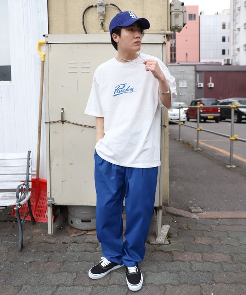 ZIP FIVE（ジップファイブ）の「【ZIP FIVE】イージースケーターパンツ/カラーパンツ/シェフパンツ（チノパンツ・メンズ・ライトブルー/ブラック/ベージュ/ネイビー/レッド/オフホワイト/カーキ/ブルー/キャメル/グリーン系/ブルー系・SMALL/MEDIUM/LARGE/X-LARGE）」の22枚目の写真