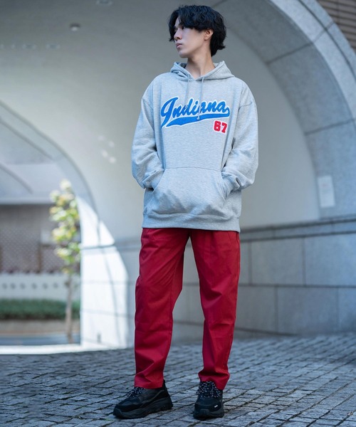 ZIP FIVE（ジップファイブ）の「【ZIP FIVE】イージースケーターパンツ/カラーパンツ/シェフパンツ（チノパンツ・メンズ・ライトブルー/ブラック/ベージュ/ネイビー/レッド/オフホワイト/カーキ/ブルー/キャメル/グリーン系/ブルー系・SMALL/MEDIUM/LARGE/X-LARGE）」の13枚目の写真