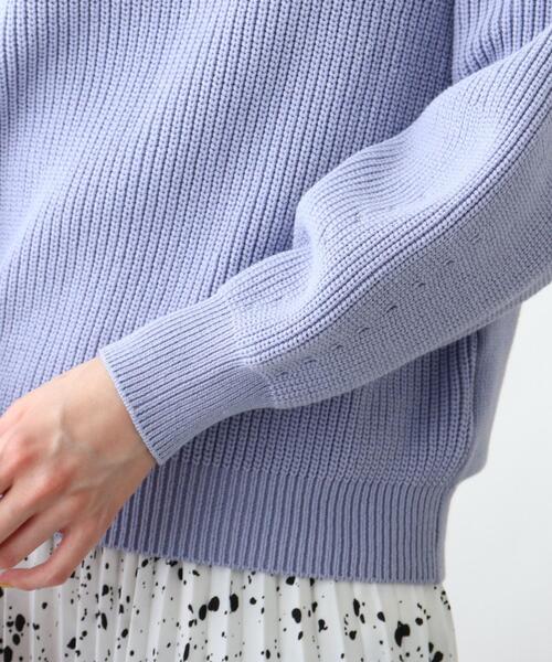 INDIVI（インディヴィ）の「◆【2点セット/洗える】Vネックニット＆プリーツスカート セットアップ（セットアップ・レディース・ホワイト系/ライトベージュ/ライトブルー/ネイビー・03/05/13/15 /19/36/38/40）」の21枚目の写真