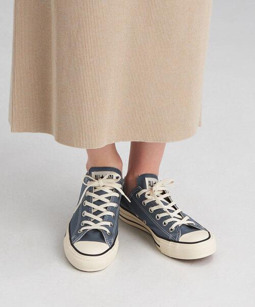 CONVERSE（コンバース）の「【WEB限定】＜CONVERSE(コンバース)＞ オールスター BURNT COL OX スニーカー（スニーカー・レディース・オフホワイト/コバルトブルー/ライラック/ライトブルー/オレンジ・22.5cm/23cm/23.5cm/24cm/24.5cm/25cm）」の4枚目の写真