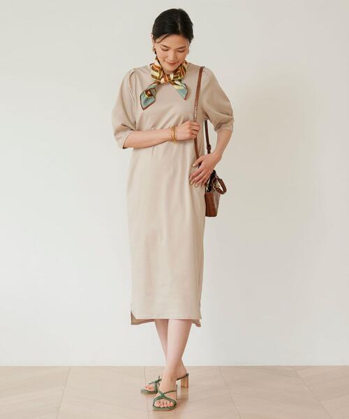 green label relaxing（グリーンレーベルリラクシング）の「【矢野未希子さん着用】＜Oggi×green label relaxing＞スクエアチューブ サンダル(5cmヒール)（サンダル・レディース・オフホワイト/クリーム/ブラック/ケリー・S/M/L/LL/XS）」の14枚目の写真