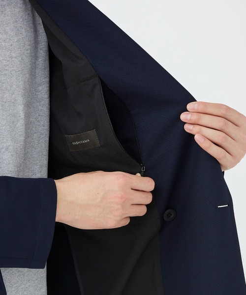 KASHIYAMA(カシヤマ)の「FIELDSENSOR4Bジャケット(テーラードジャケット・メンズ・ブラック/ネイビー・マルチサイズ)」の19枚目の写真