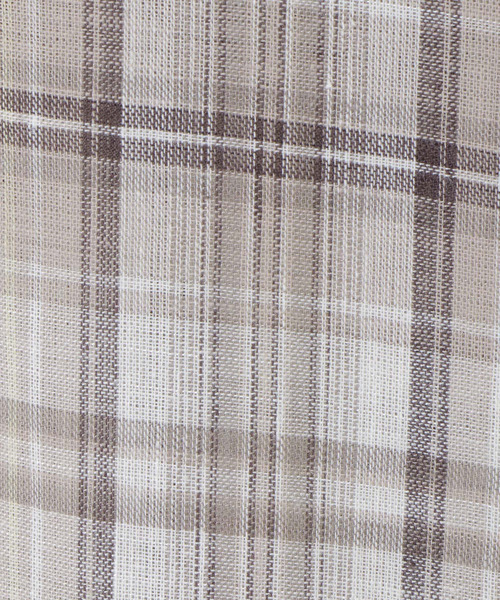 LBC(エルビーシー)の「リネンコンバンドカラーシャツワンピース(シャツワンピース・レディース・スカイブルー/ブラウン/ブラック・M/L)」の10枚目の写真