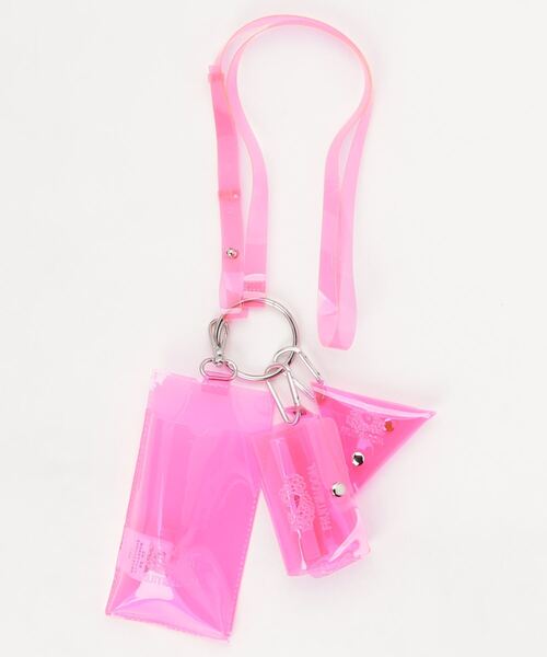 FRUIT OF THE LOOM(フルーツオブザルーム)の「FRUIT OF THE LOOM/PVC COLOR ショルダーストラップ 70042000(ショルダーバッグ・メンズ・パープル/ピンク/イエロー/グリーン/ブラウン・ONESIZE)」の11枚目の写真