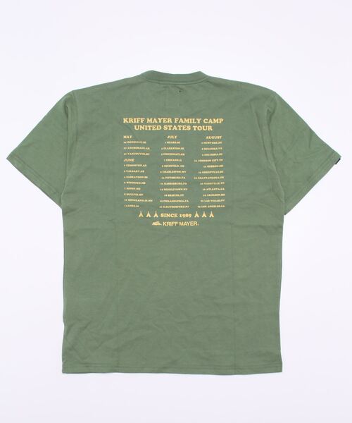 KRIFF MAYER（クリフメイヤー）の「半袖プリントT(山)（Tシャツ/カットソー・メンズ・オフホワイト/イエロー/グリーン/チャコール・SMALL/MEDIUM/LARGE/X-LARGE）」の7枚目の写真