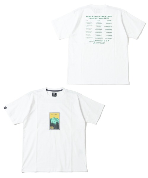 KRIFF MAYER（クリフメイヤー）の「半袖プリントT(山)（Tシャツ/カットソー・メンズ・オフホワイト/イエロー/グリーン/チャコール・SMALL/MEDIUM/LARGE/X-LARGE）」の2枚目の写真