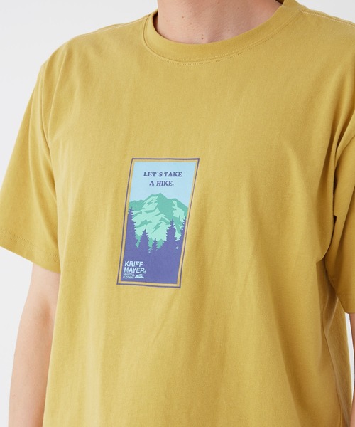 KRIFF MAYER（クリフメイヤー）の「半袖プリントT(山)（Tシャツ/カットソー・メンズ・オフホワイト/イエロー/グリーン/チャコール・SMALL/MEDIUM/LARGE/X-LARGE）」の15枚目の写真