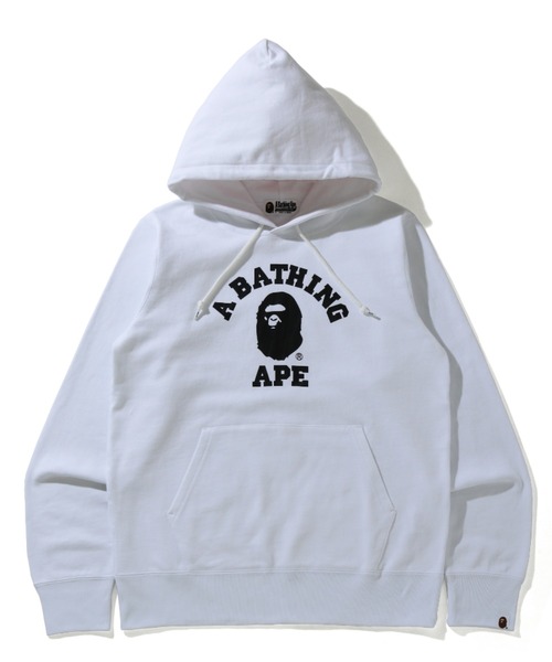 COLLEGE PULLOVER HOODIE M BAPEC