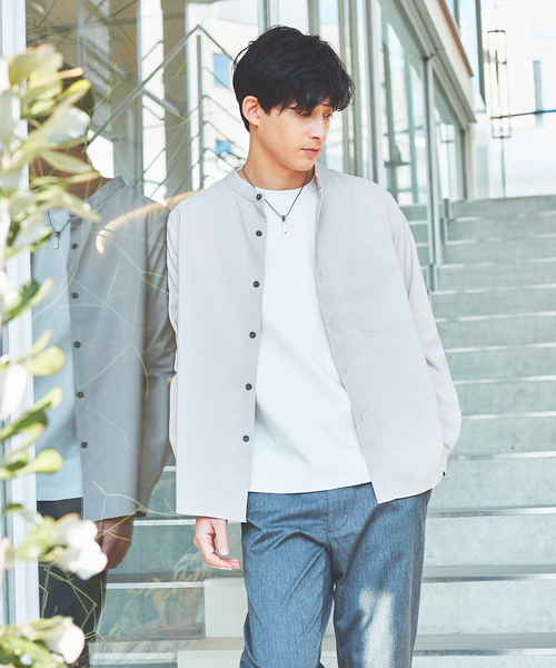 ABAHOUSE 別注 Individualized shirts ボタンダウン チェックシ メンズ パープル 2 アバハウス シャツ・ブラウス トップス